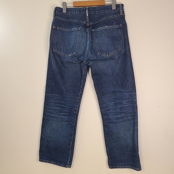 153. Wilfred x Citizens Of Humanity Liv straight crop blue jeans. - Picture 2 of 13